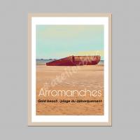 Affiche arromanches 8