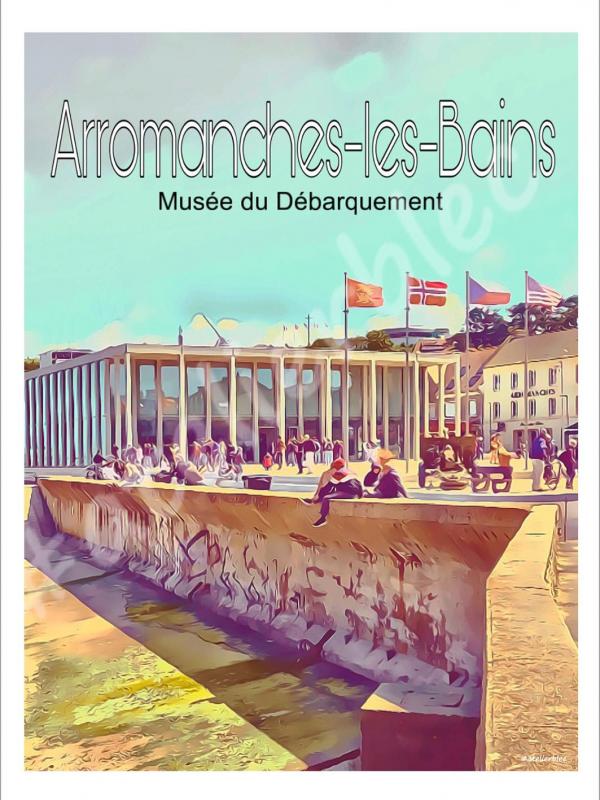 Affiche arromanches les bains11