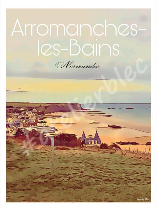 Affiche arromanches les bains2