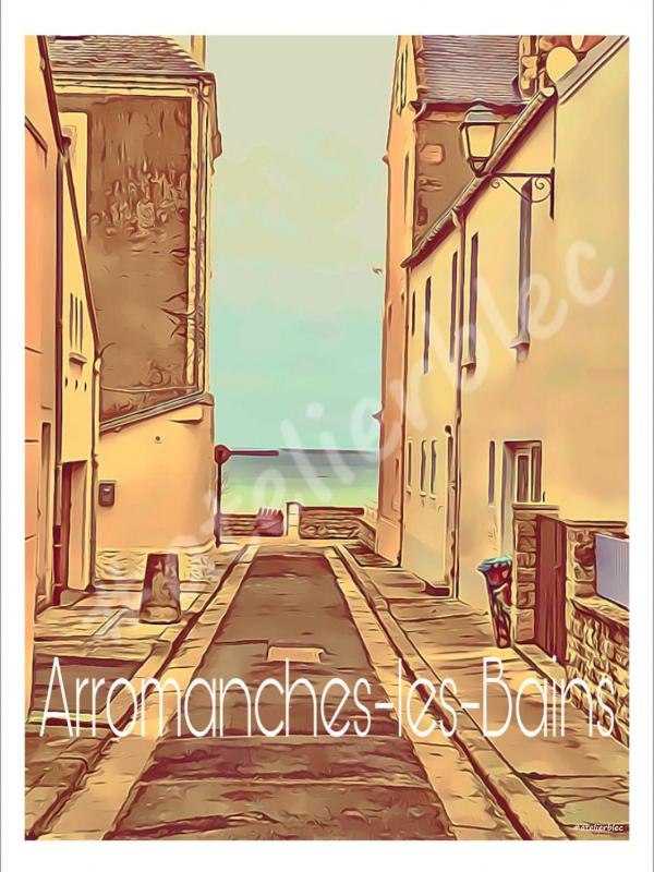 Affiche arromanches les bains5