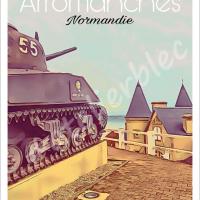 Affiche arromanches les bains7