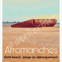 Affiche arromanches les bains8