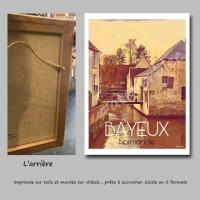 Affiche bayeux10 toile