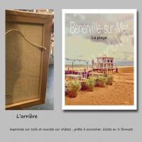 Affiche benerville4 toile