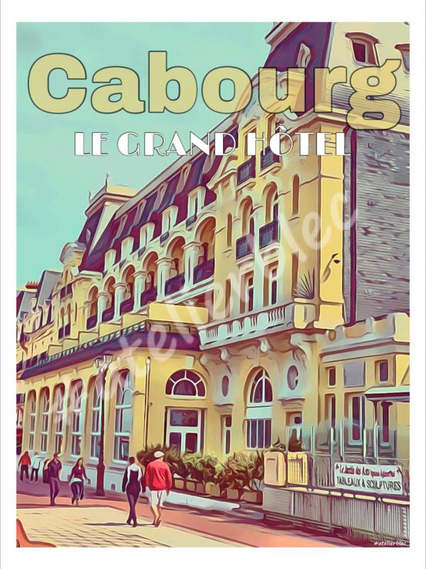 Affiche cabourg 5