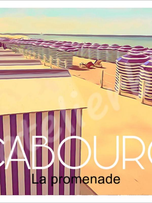 Affiche cabourg 9