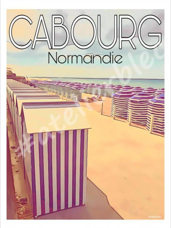 Affiche cabourg3