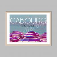 Affiche cabourg7