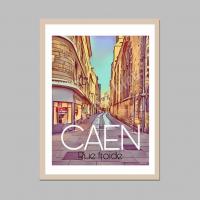 Affiche caen 20