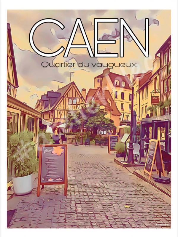 Affiche caen le vaugueux 7