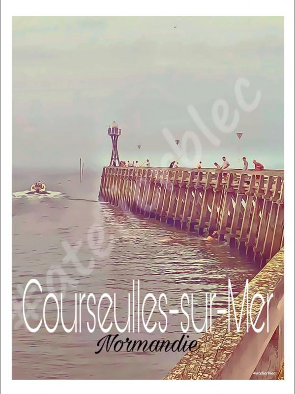 Affiche courseulles 8