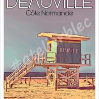 Affiche deauville 7