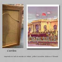 Affiche deauville 8 toile