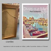 Affiche dives5 toile