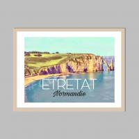 Affiche etretat1 1