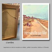 Affiche hermanville 1 toile