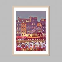 Affiche honfleur 1