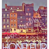 Affiche honfleur 2