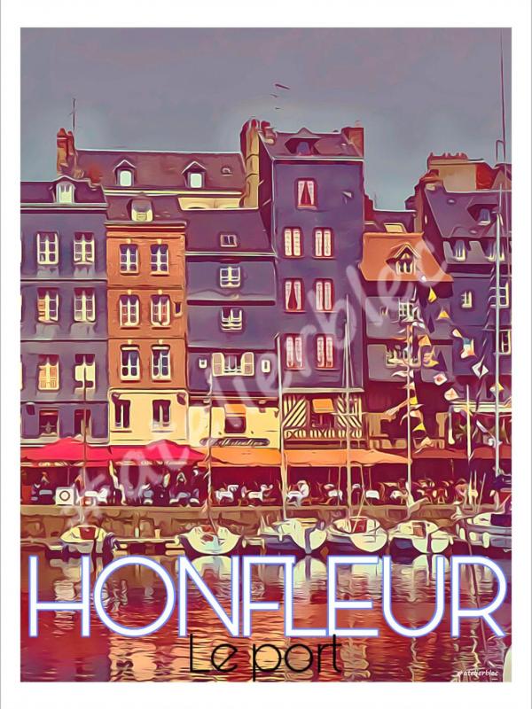 Affiche honfleur 2