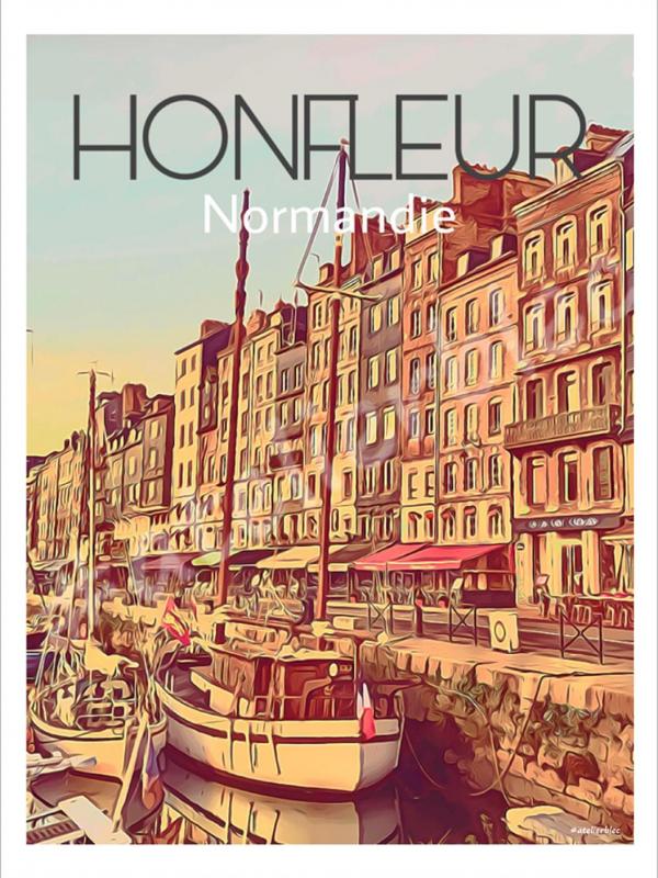 Affiche honfleur 3