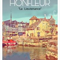 Affiche honfleur10 1