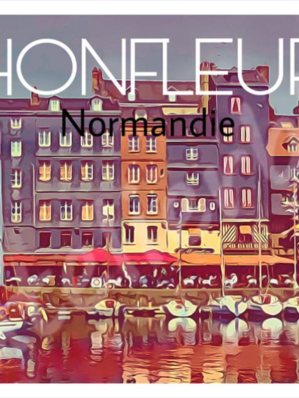 Affiche honfleur12 1