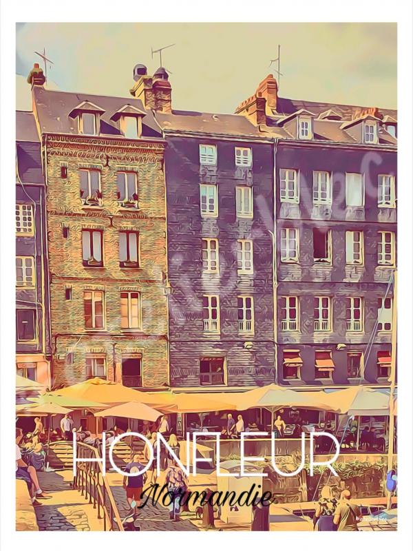 Affiche honfleur15 1