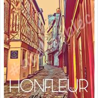 Affiche honfleur2 1