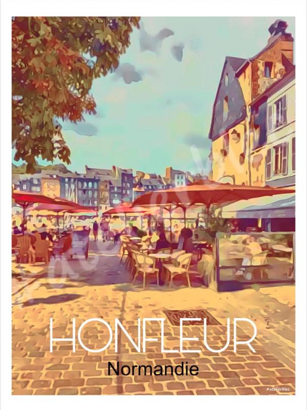 Affiche honfleur20 1