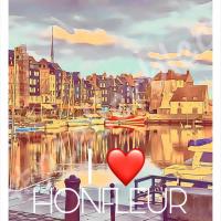 Affiche honfleur24