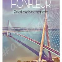 Affiche honfleur25