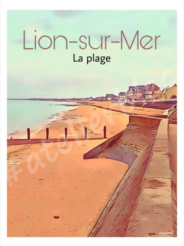 Affiche lion 2