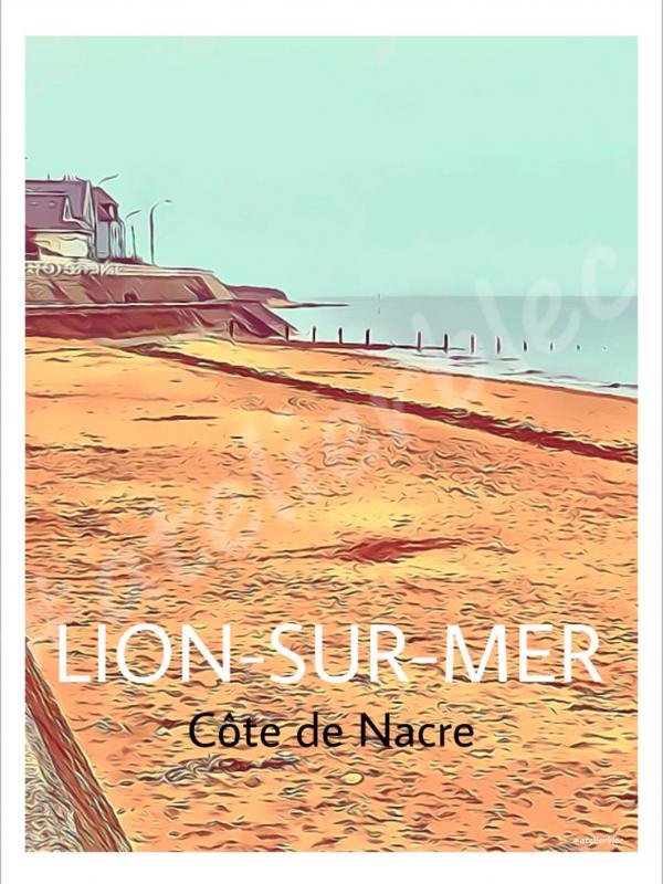 Affiche lion 4