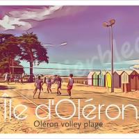 Affiche oleron3 volley