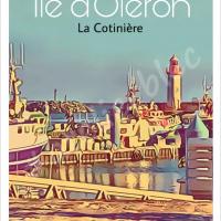 Affiche oleron6 la cotiniere