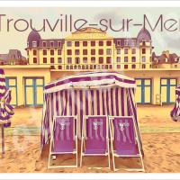 Affiche trouville sur mer 12