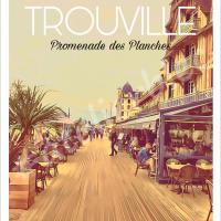 Affiche trouville sur mer 15