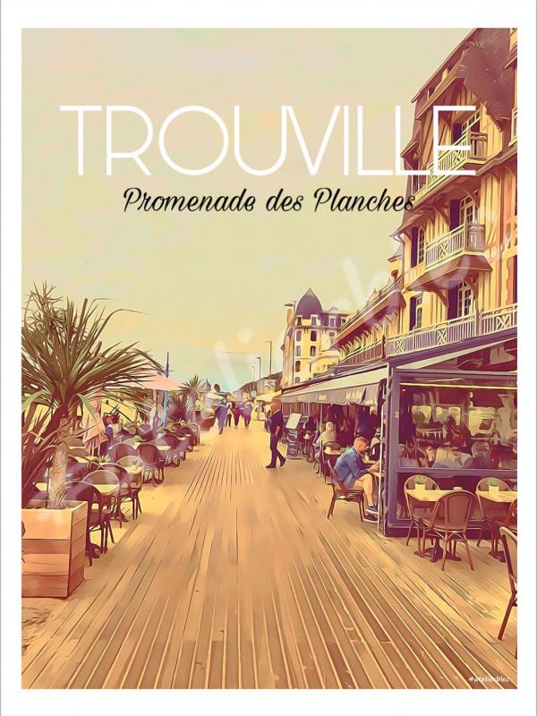 Affiche trouville sur mer 15