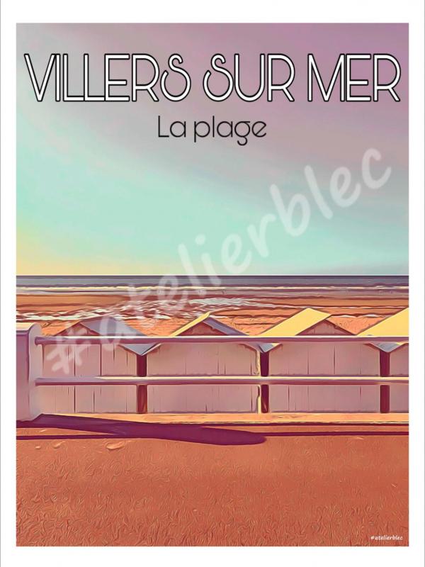 Affiche villers sur mer 3