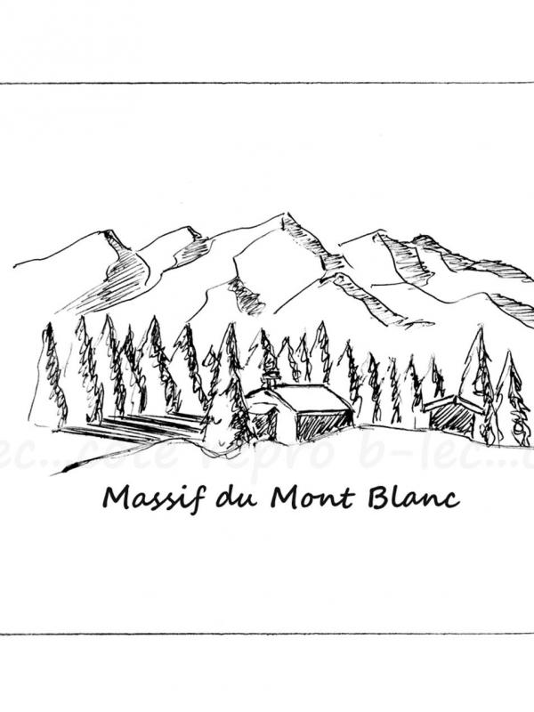 Massif de montagne collection 